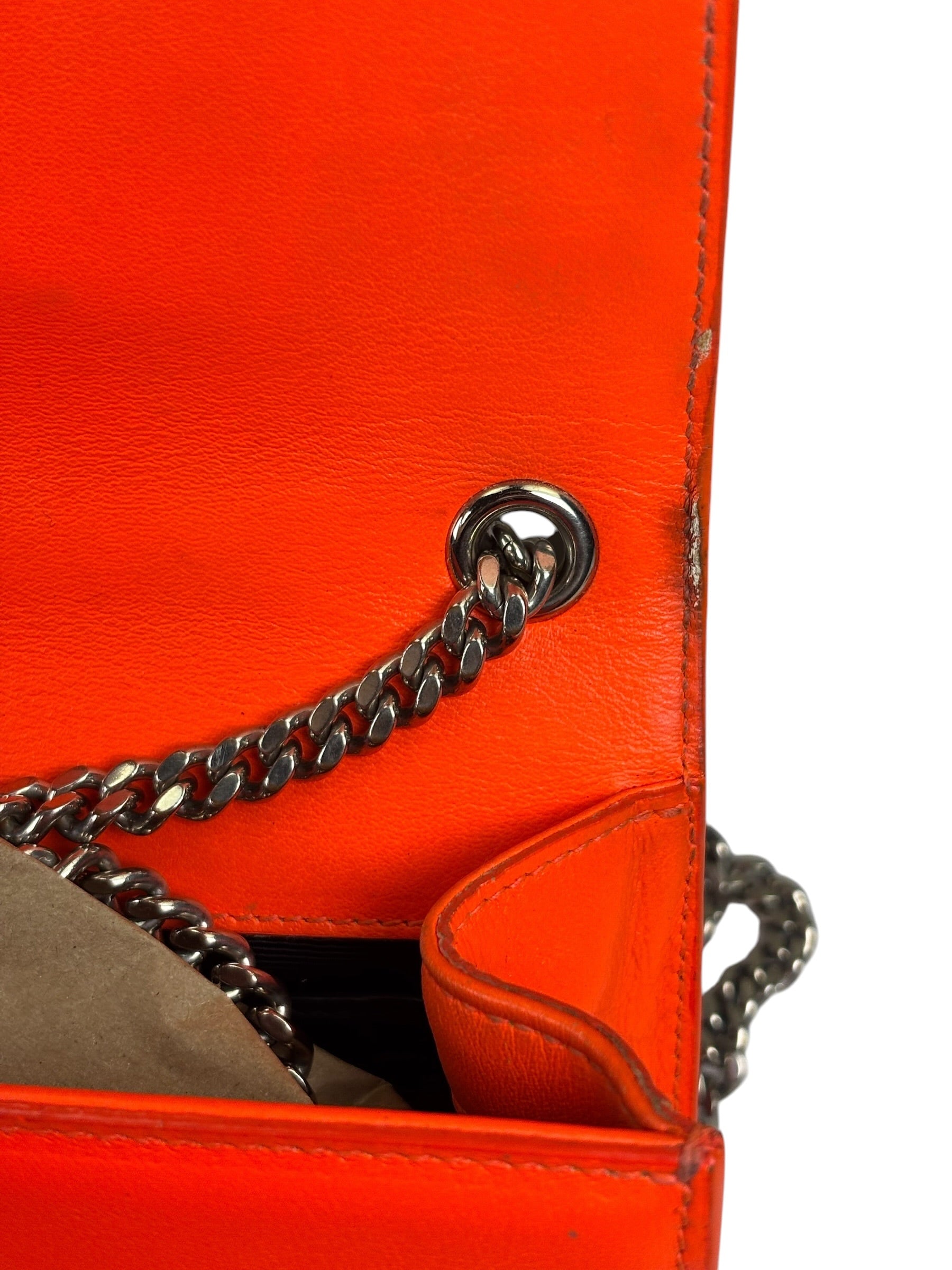 Yves Saint Laurent Orange Small Kate Crossbody Bag