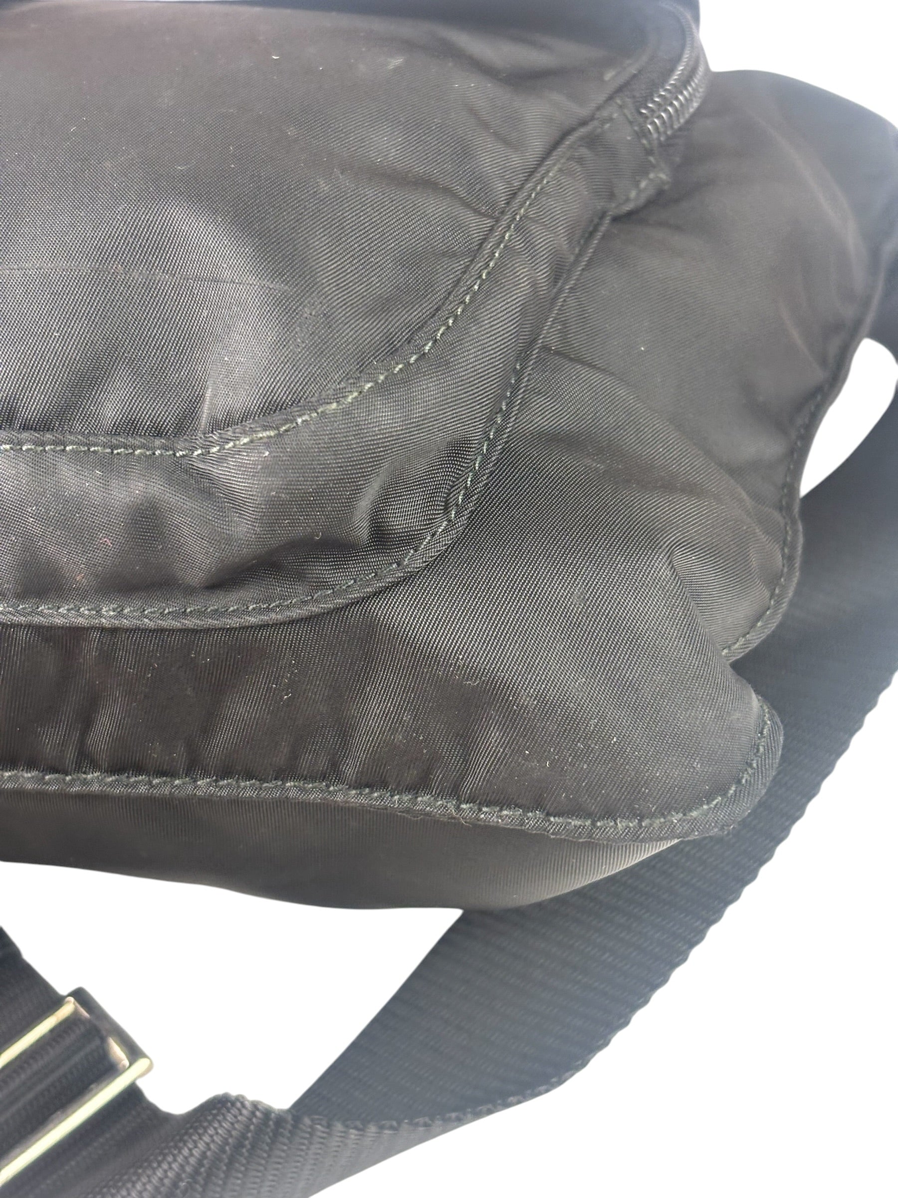 Prada Vintage Nylon Pouch Messenger Bag