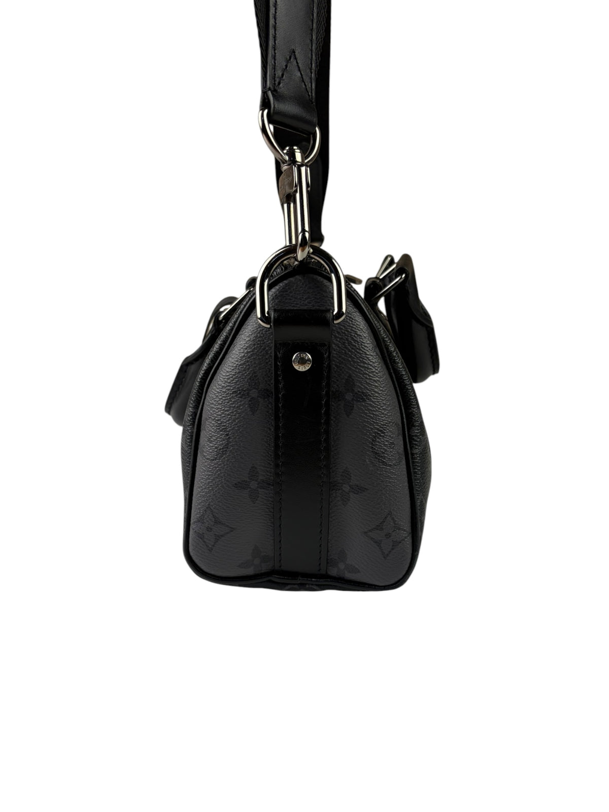 Louis Vuitton Grey Monogram Keepall Bandoulière 25