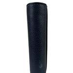 Christian Dior Navy Leather Tri-Fold Compact Wallet