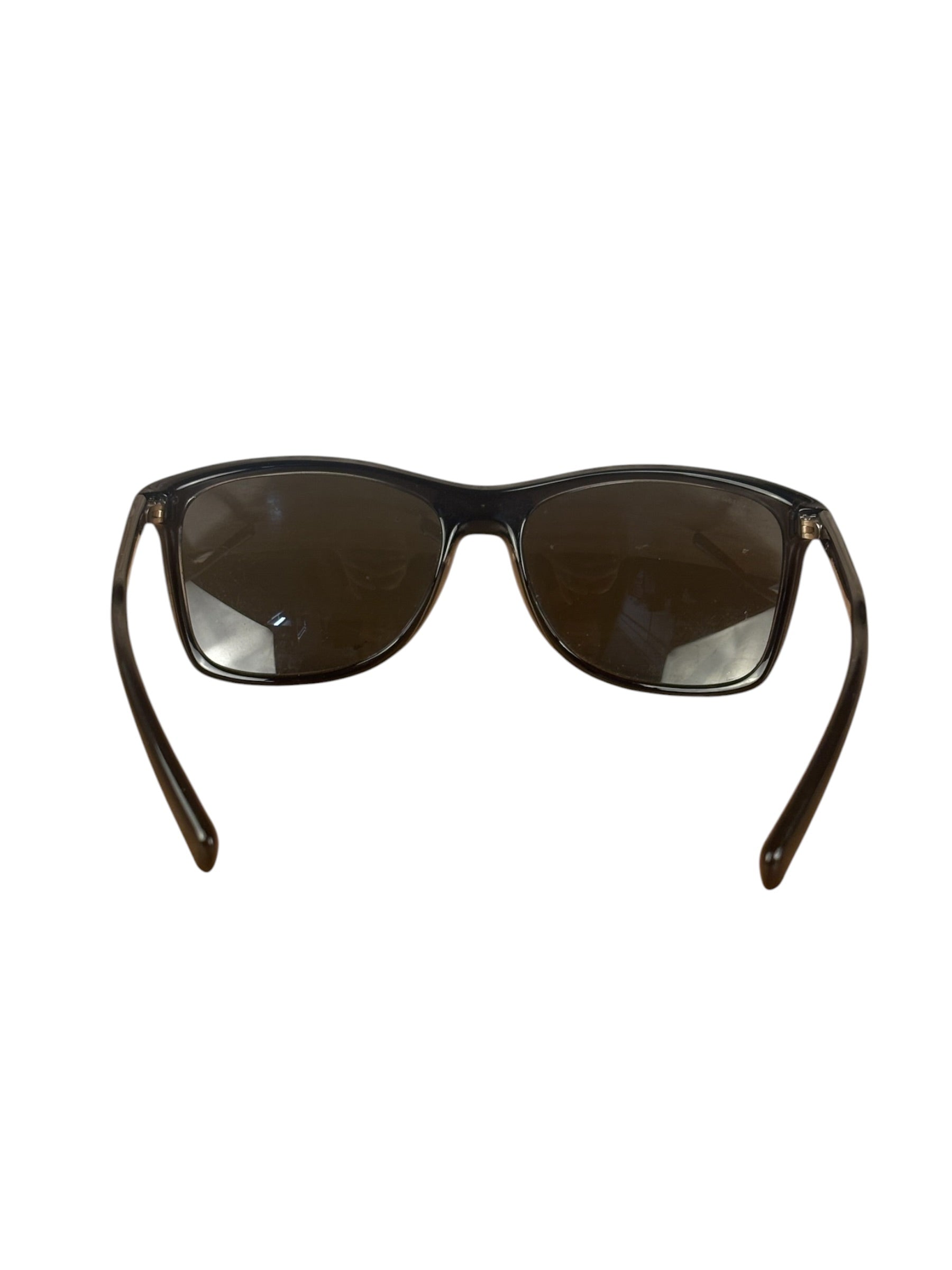 Prada Dark Gray Translucent Sleek Sunglasses