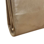 Bally Leather Bow Clutch