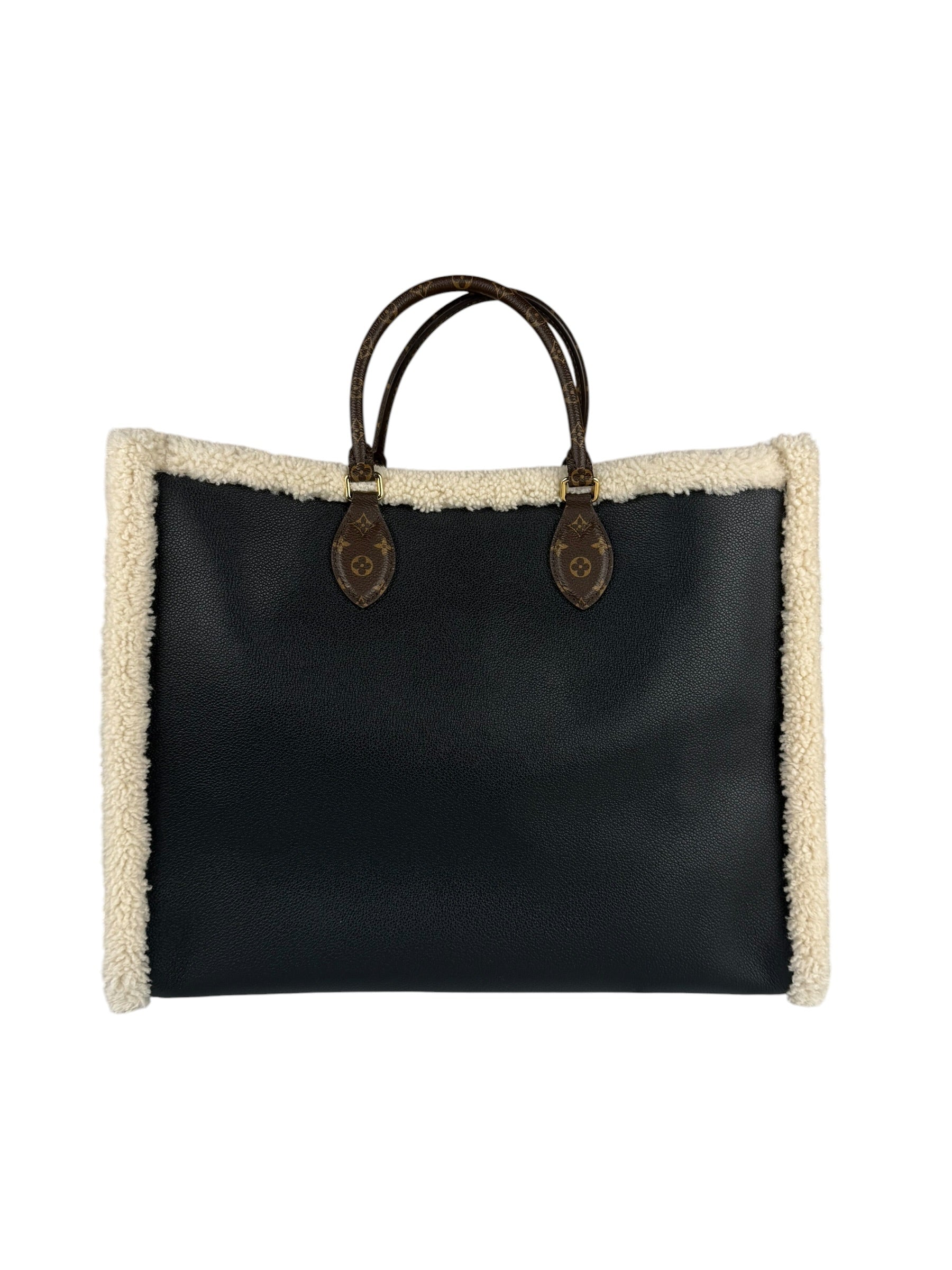 Louis Vuitton OnTheGo Black Leather 2020 Teddy Collection
