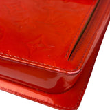 Louis Vuitton Red Vernis Mott Shoulder Bag