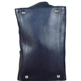 Prada Vintage Muted Blue Leather Glace 2Way Handbag