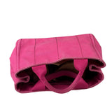 Prada Pink M Canapa Canvas Tote