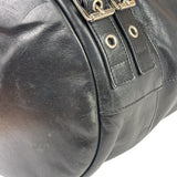 Yves Saint Laurent Black Leather Rider Bucket Bag