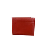 Rolex Red Leather Bifold Wallet