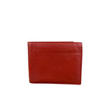 Rolex Red Leather Bifold Wallet