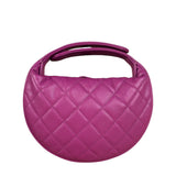 Chanel Caviar Polly Pocket Mini Hobo Bag 2023