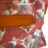 Louis Vuitton Richard Prince Orange Vinyl Canvas Monogram Hand Bag PM