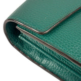 Gucci Green Leather Crystal Embellished Dionysus Chain Bag
