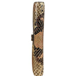 Salvatore Ferragamo Multi-Toned Leather Python Gancini Continental Wallet