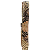 Salvatore Ferragamo Multi-Toned Leather Python Gancini Continental Wallet