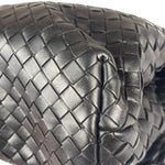 Bottega Veneta Black Intrecciato Shoulder Bag