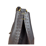 Fendi Brown Selleria Leather Hobo Bag