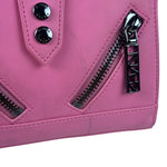Kenzo Kalifornia Pink Leather Wallet On Chain