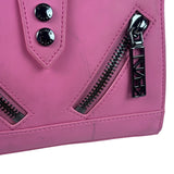 Kenzo Kalifornia Pink Leather Wallet On Chain