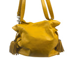 Loewe Vintage Yellow Leather Flamenco Tote Bag