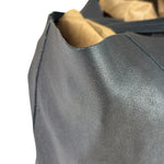 Celine Yellow/Black Leather Horizontal Cabas Tote