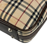 Burberry Brown Leather House Shoulder Bag