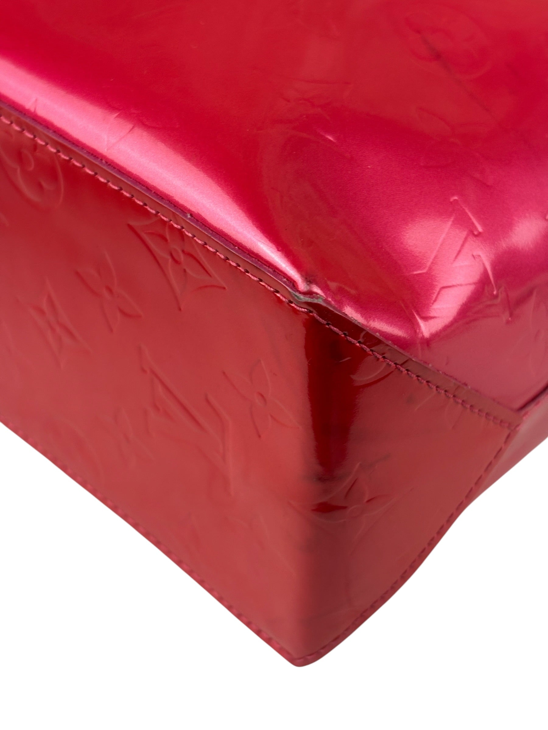 Louis Vuitton Vintage Vernis Patent Leather Monogram Reade Handbag PM