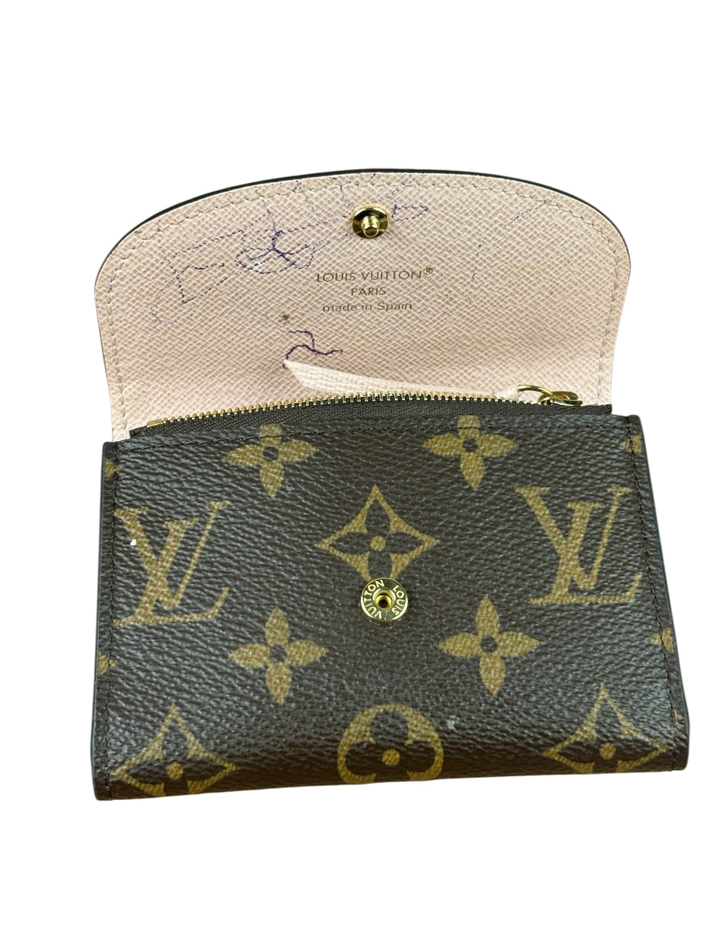 Louis Vuitton Vintage Monogram Rosalie Coin Purse Cardholder
