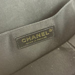 Chanel White/Black Quilted Leather 2Way Vanity Bag 2019