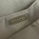 Chanel White/Black Quilted Leather 2Way Vanity Bag 2019