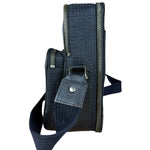 Givenchy Black Canvas Leather Lined Crossbody