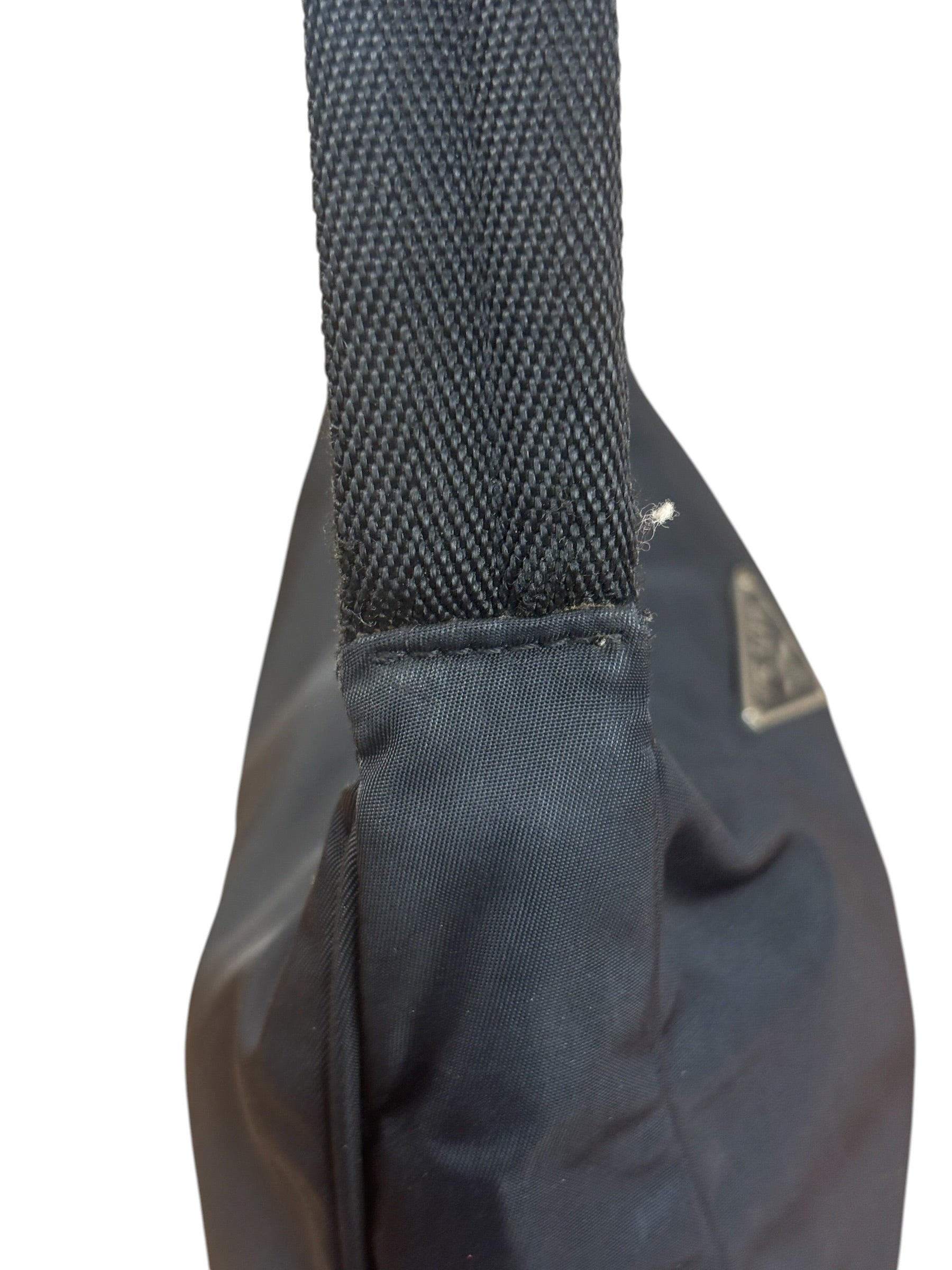 Prada Tessuto Black Nylon Mini Sport Shoulder Bag