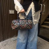 Chanel Vintage Coco Optic Bowler Bag 2006