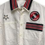 Burberry Vintage Patch Logo Button Down Shirt