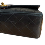 Chanel Quilted Flap Bag Black 1989