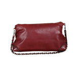 Chanel Red Quilted Leather Chain Shoulder Bag 2007