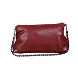 Chanel Red Quilted Leather Chain Shoulder Bag 2007