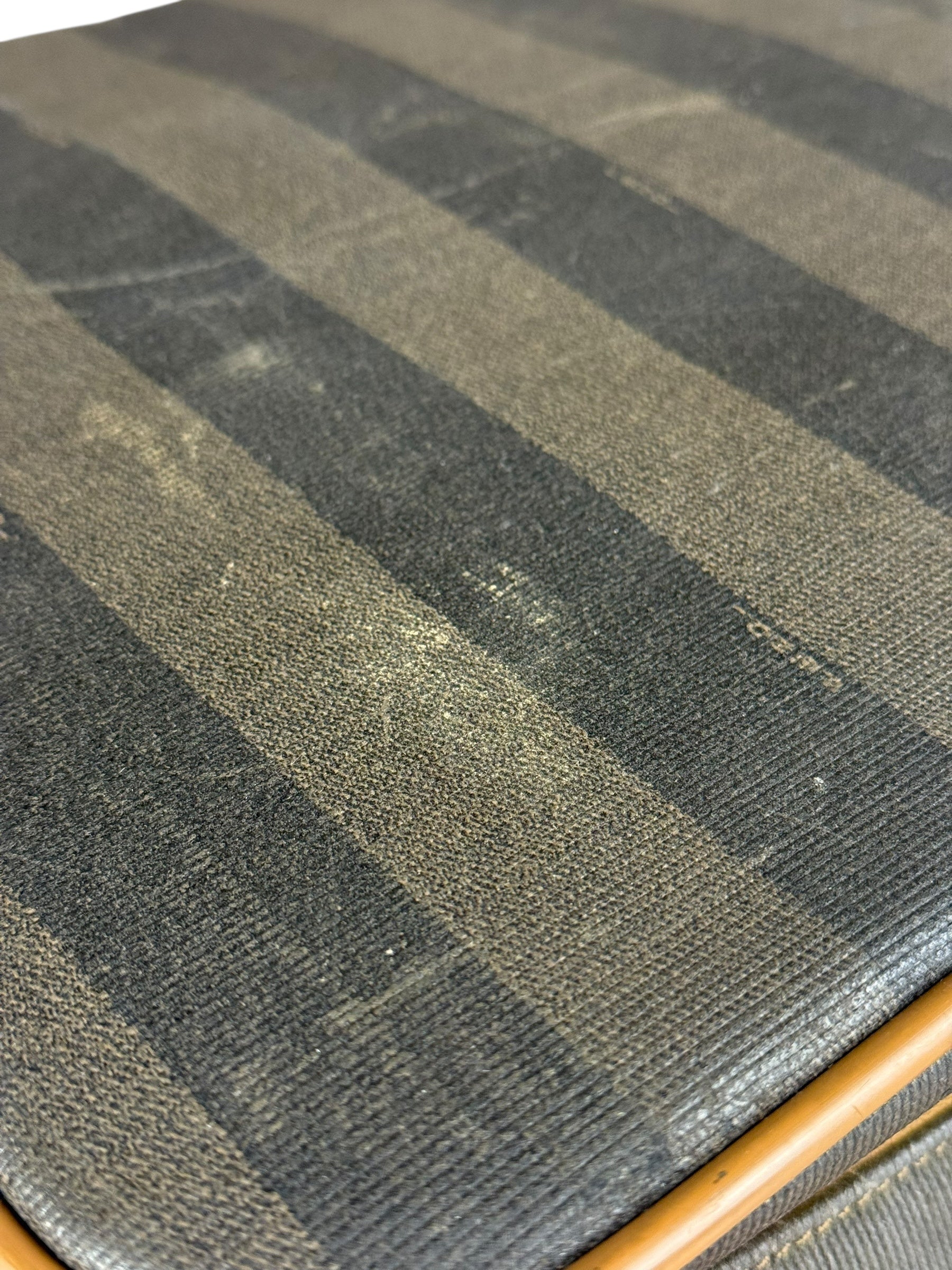 Fendi FF Vintage Striped Briefcase