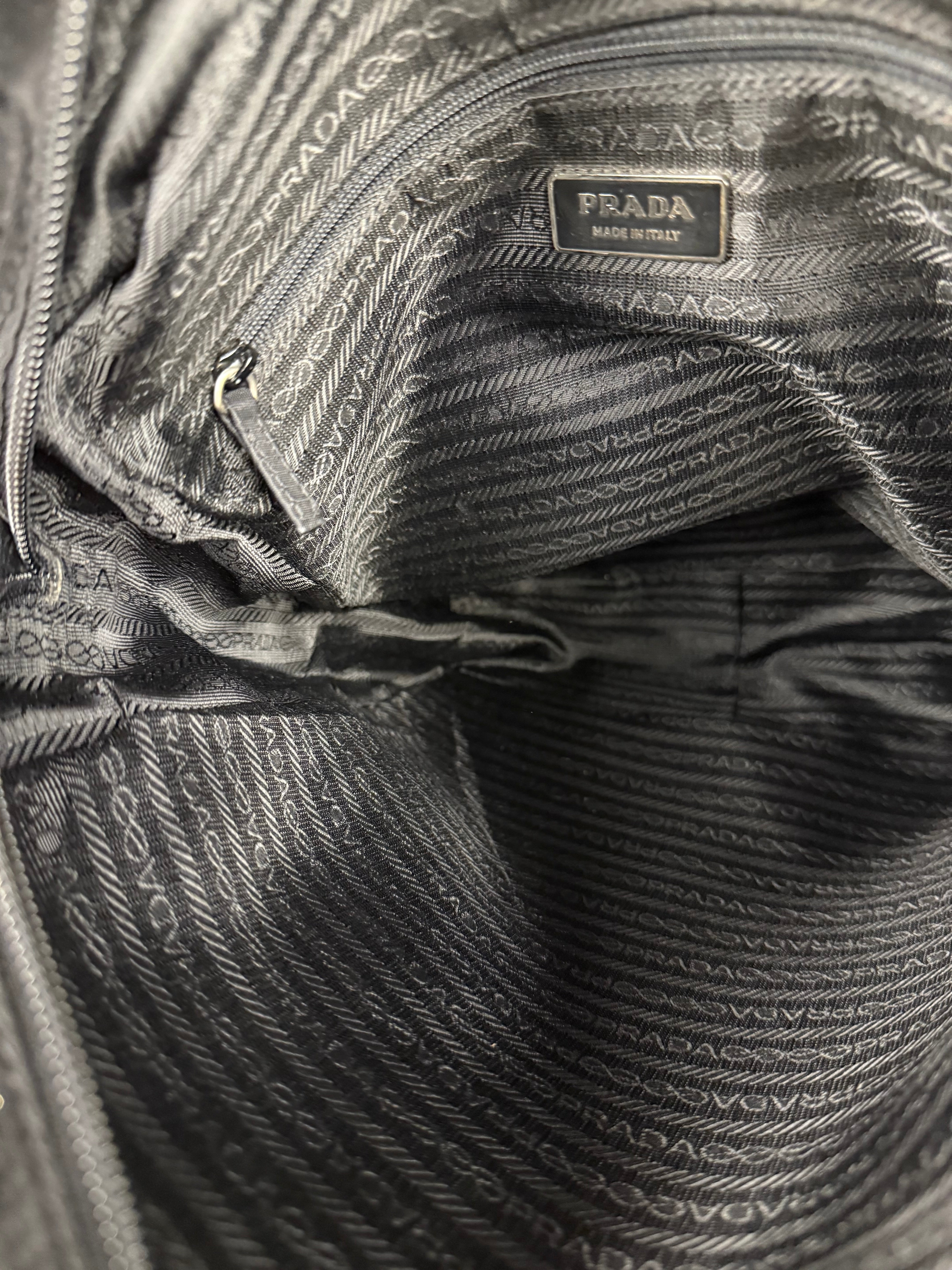 Prada Nylon Black Crossbody Bag