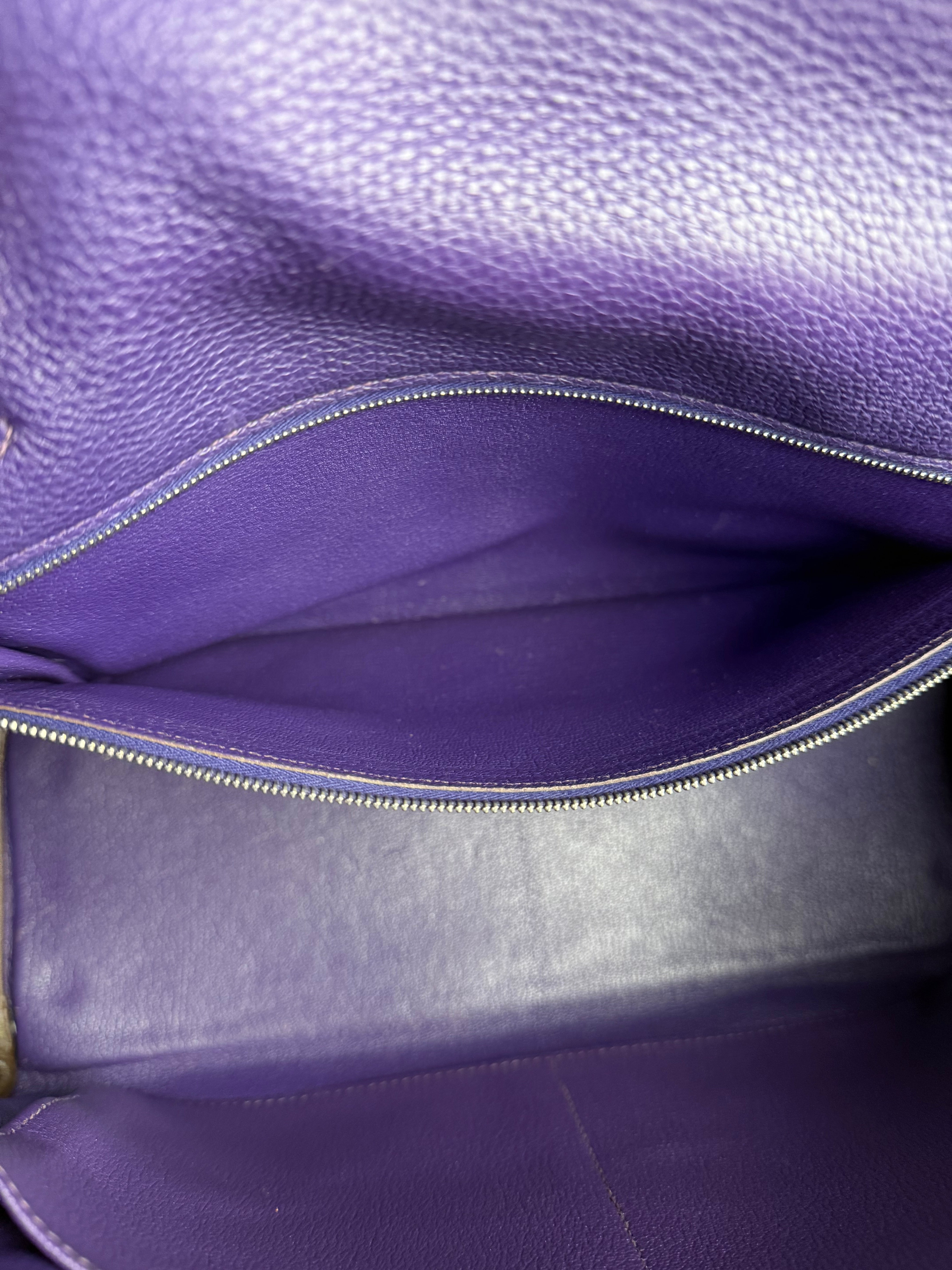 Hermes Togo Kelly II Retourne 32 Ultraviolet 2010