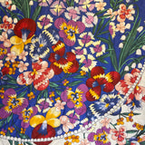 Fendi Multicolor Floral Shawl/Scarf