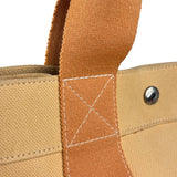 Hermes Bicolor Woven Cotton Bora Bora Canvas Tote Bag PM
