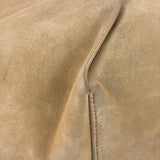 Bottega Veneta Beige Suede/Leather Trim Intrecciato Flower Basket Tote