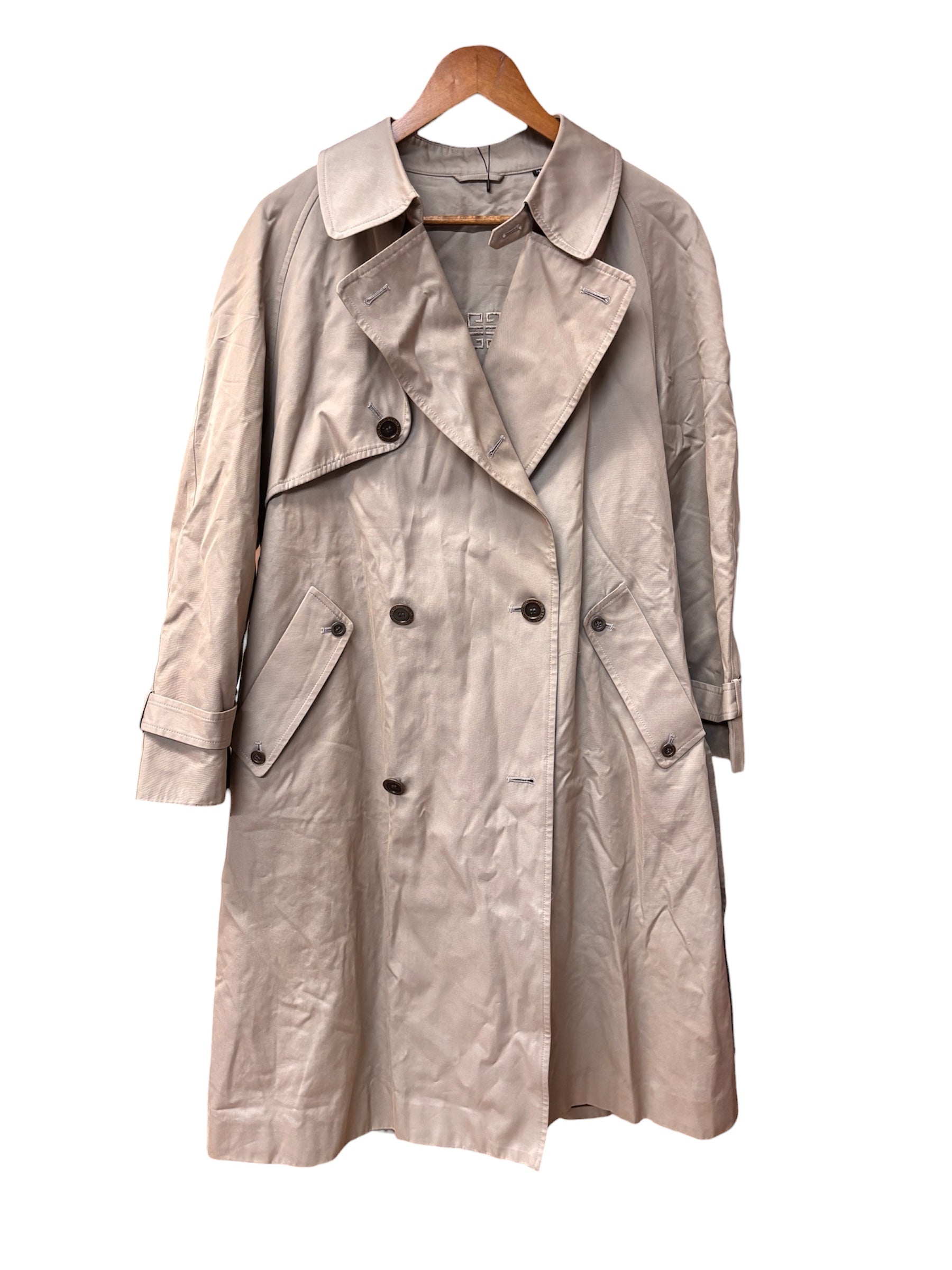 Givenchy Muted Taupe-Grey Long Coat