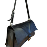 Balenciaga Crush Sling Shoulder Bag Black Leather