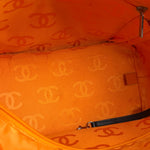 Chanel Brown Quilted Leather Cambon Ligne Shoulder Tote 2004