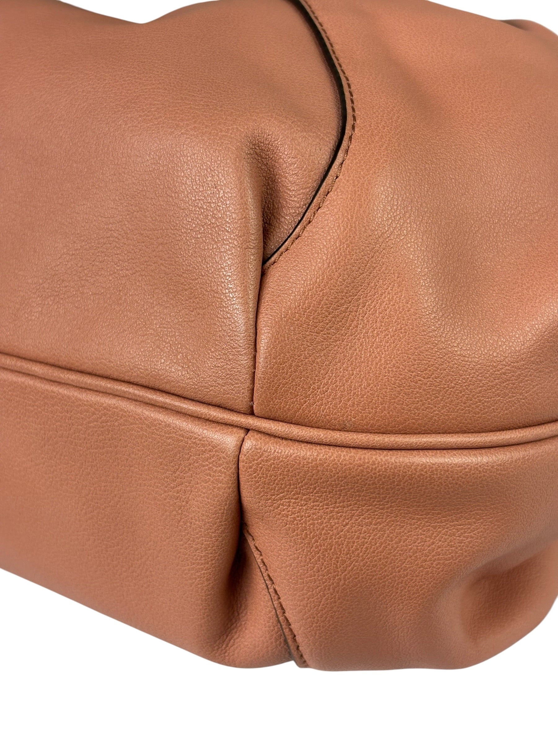 Fendi Pink Leather Spy Spice Mall Two-Way Bag