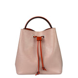 Louis Vuitton Pink/Orange Epi Leather NeoNoe Bucket Bag