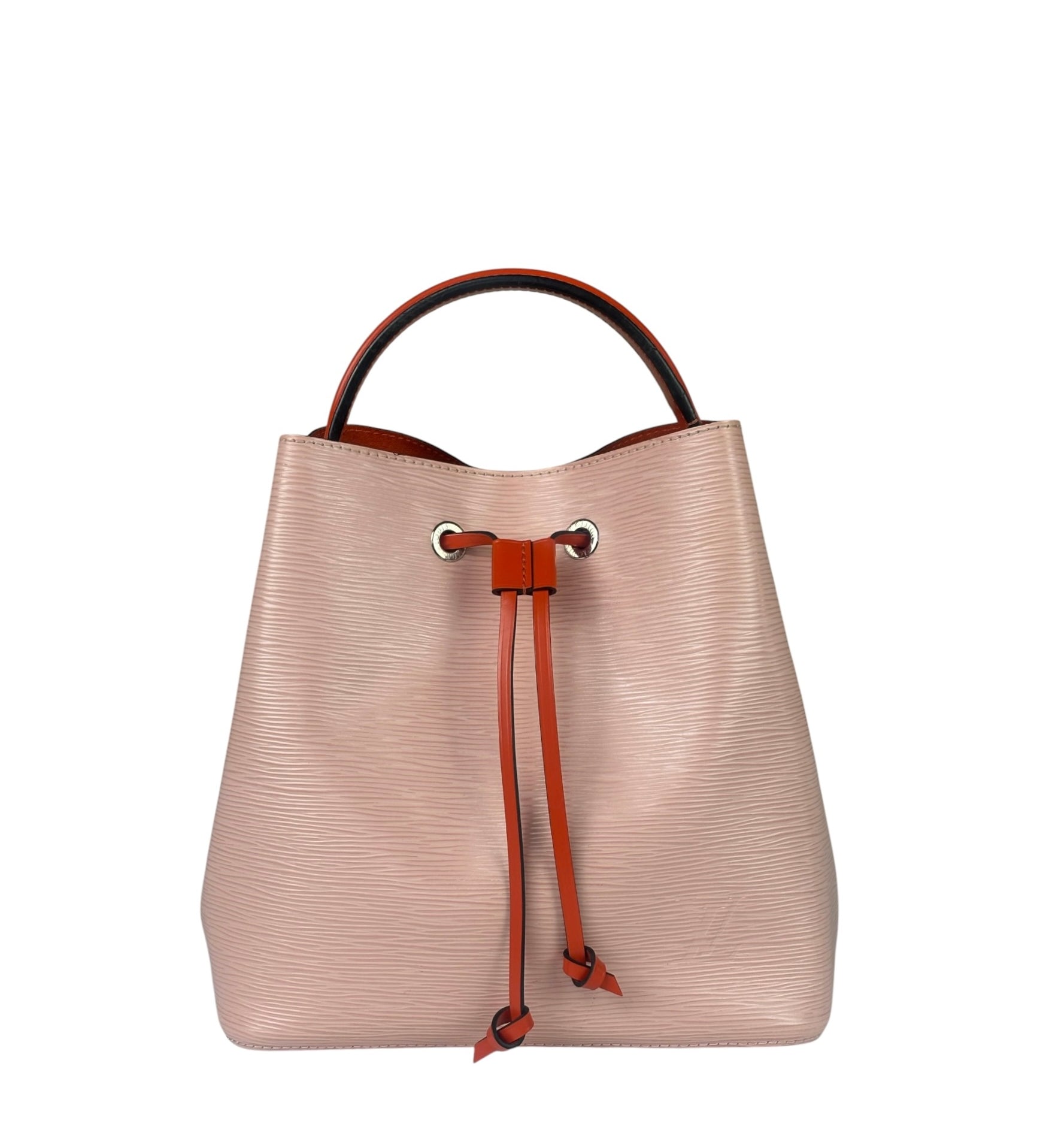 Louis Vuitton Pink/Orange Epi Leather NeoNoe Bucket Bag