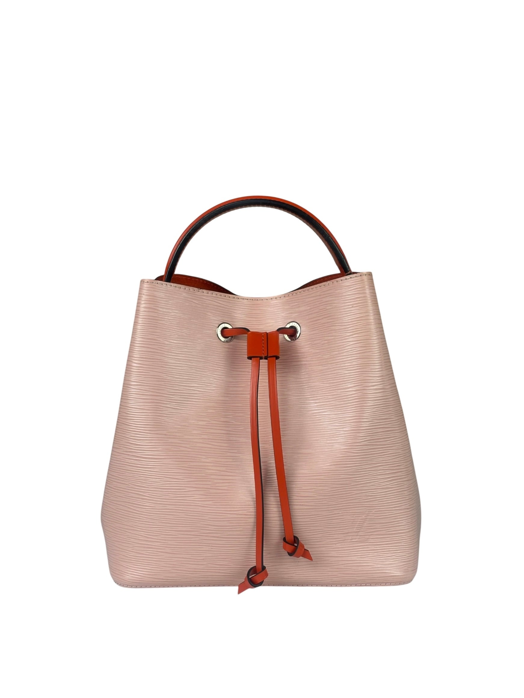 Louis Vuitton Pink/Orange Epi Leather NeoNoe Bucket Bag