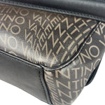 Valentino Black Leather Mario Spa Flap Bag